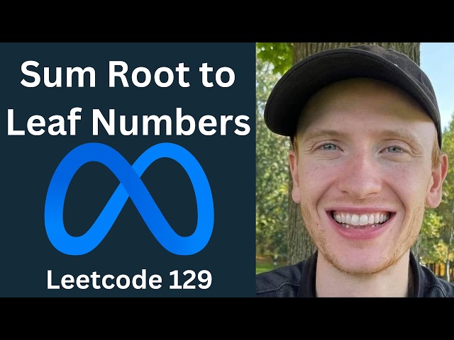 Sum Root to leaf Numbers - LeetCode 129 - Binary Trees (Python)
