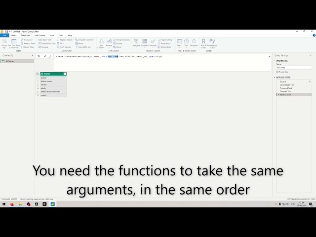 144 - Chain functions (Power Query)