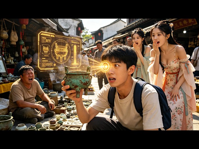 [Multi SUB] （全集）备考小伙觉醒鉴宝神眼疯狂捡漏，救下落难千金习得古武医术，破苏家阴谋双向奔赴逆袭古玩界!#最火短剧推荐 #短剧全集 #精彩大陆短剧