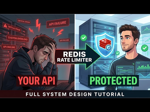 Stop API Abuse! Build a Production Redis Rate Limiter (Full System Design)