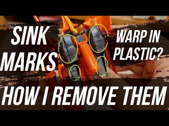 SINK MARKS ON GUNPLA? HOW I REMOVE THEM IN MINUTES.