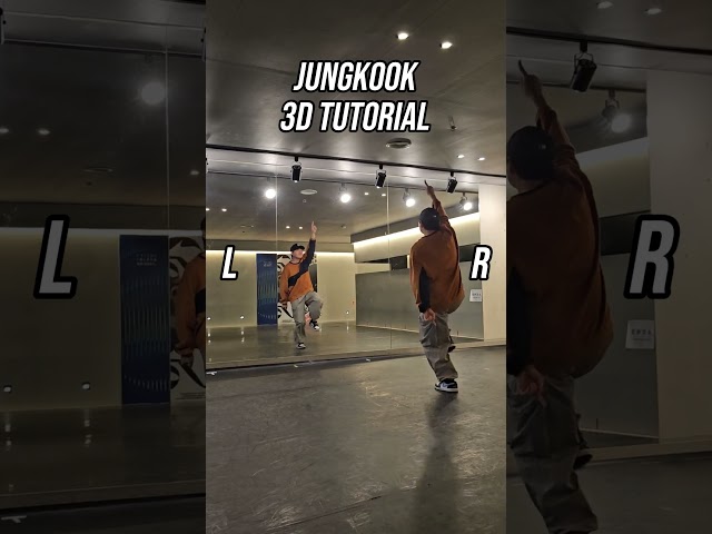 JUNGKOOK - 3D l Dance Tutorial l Mirrored l #jungkook #3d