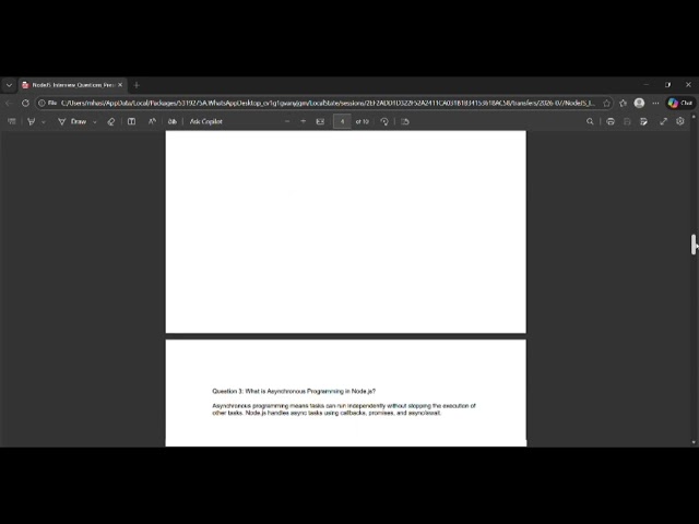 👉 “Node.js Interview Questions Explained | Backend Developer Presentation”