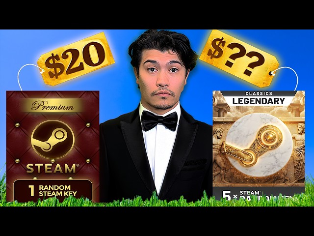 I Bought The Most Expensive Random Steam Keys From Every Website