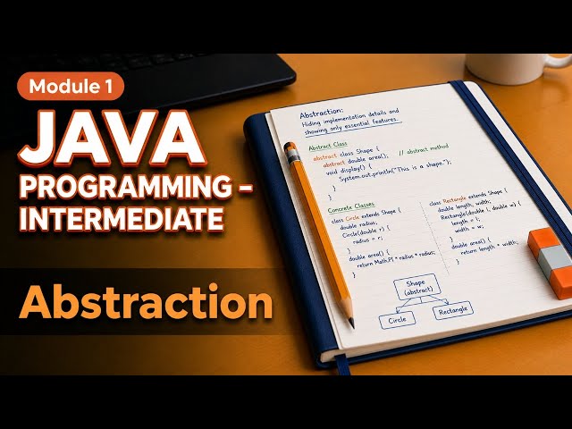 Java Abstraction EXPLAINED: Hiding Complexity for Better Code