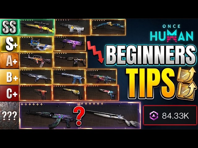 Ultimate Once Human Weapon Tier List! & Beginner's Meta Guide