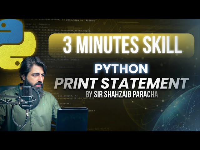 PRINT STATEMENT IN PYTHON
