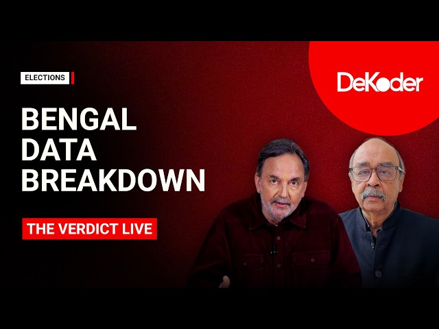 Prannoy Roy on Bengal Numbers, Stats & Swing Trends | Election Analysis | DeKoder