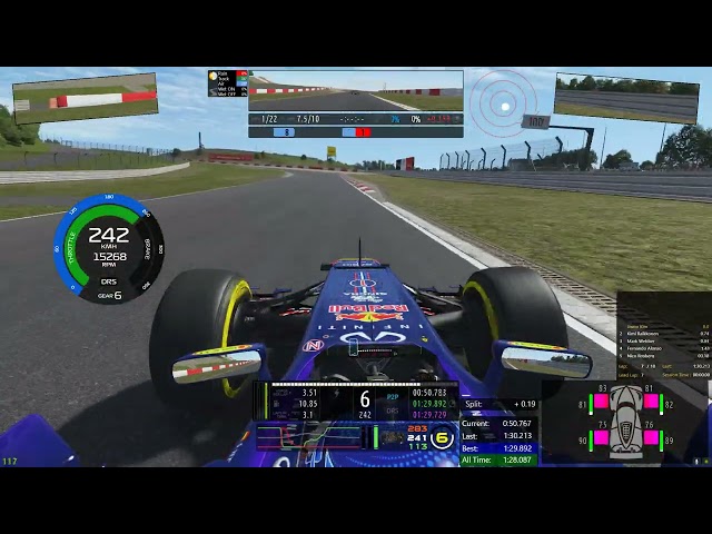 rFactor 2 : F1 2013 . Sebastian Vettel . Red Bull Racing . Nurburgring Circuit