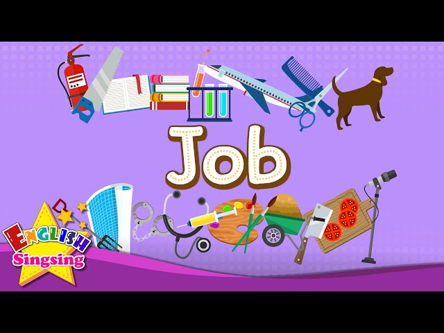 Jobs (v1)- Kids vocabulary - Let's learn about jobs - Learn English for kids