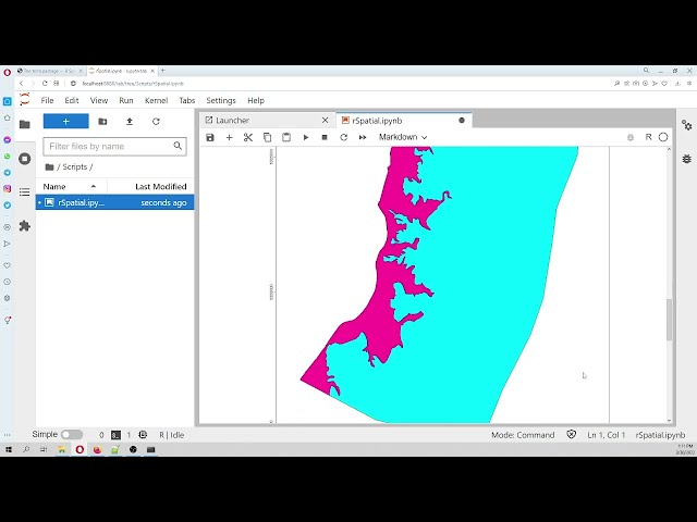 How to install the R spatial library Terra on a conda enviroment - Tutorial