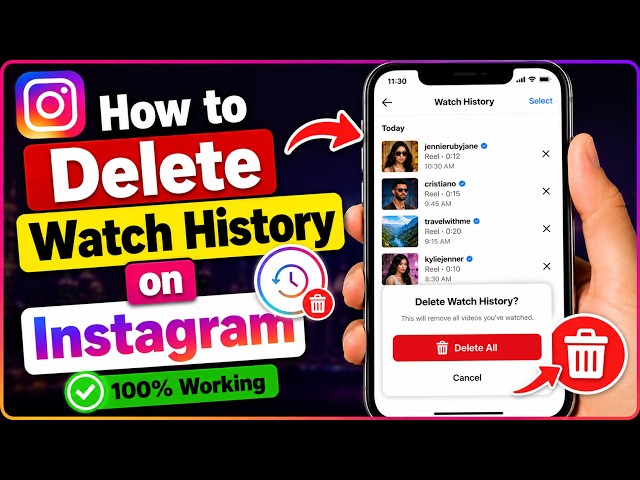 How to Delete Watch History on Instagram