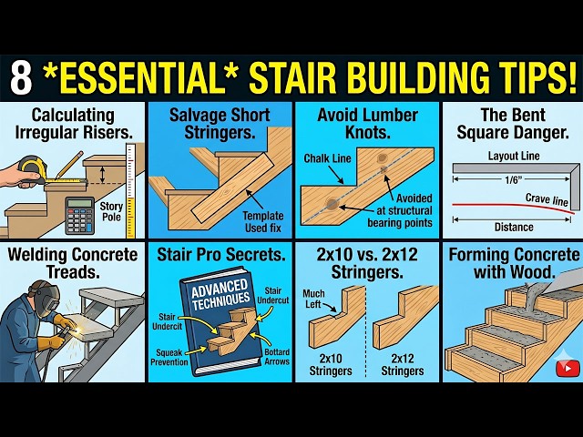 8 Stair Stringer and Building Tips Every Intelligent Framer Needs to Know