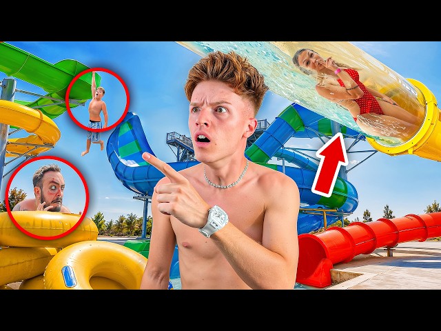 WE PLAYED HIDE AND SEEK IN A WATER PARK!