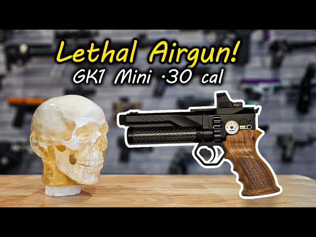 Huben GK1 Mini (Shorty) .30 Cal: Lethal Airgun Review/Test/Ballistic Dummy Lab Head