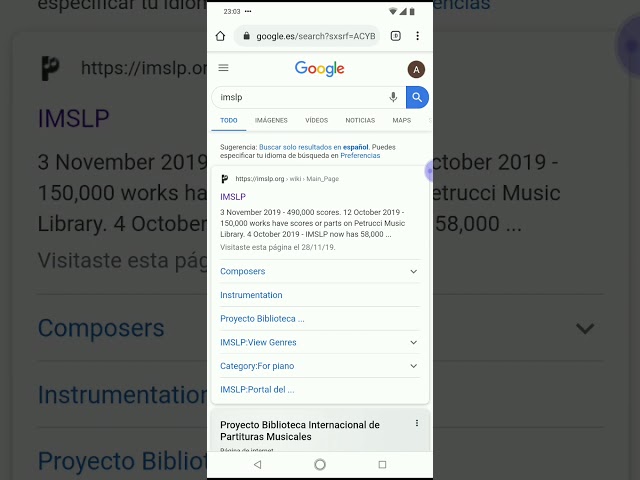 IMSLP, cientos de miles de partituras gratis. El paraíso de los músicos clásicos