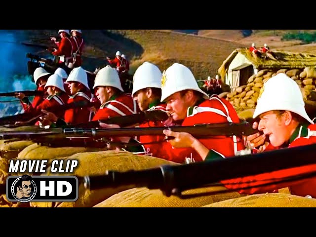 First Attack Scene | ZULU (1964) Movie CLIP HD