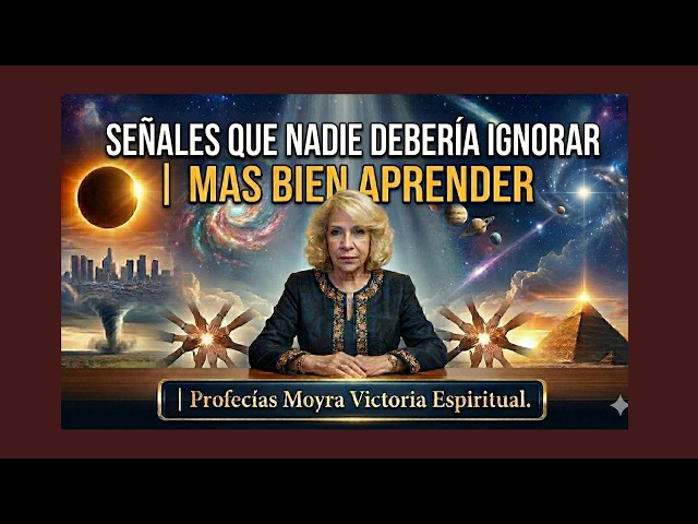 👉SEÑALES QUE NADIE DEBERÍA IGNORAR...MAS BIEN APRENDER | Moyra Victoria Espiritual