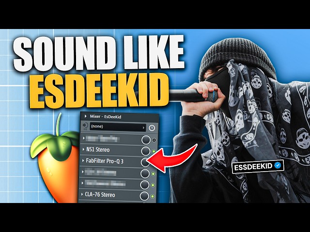 how to sound like EsDeeKid in FL Studio (4raws Vocal Preset)