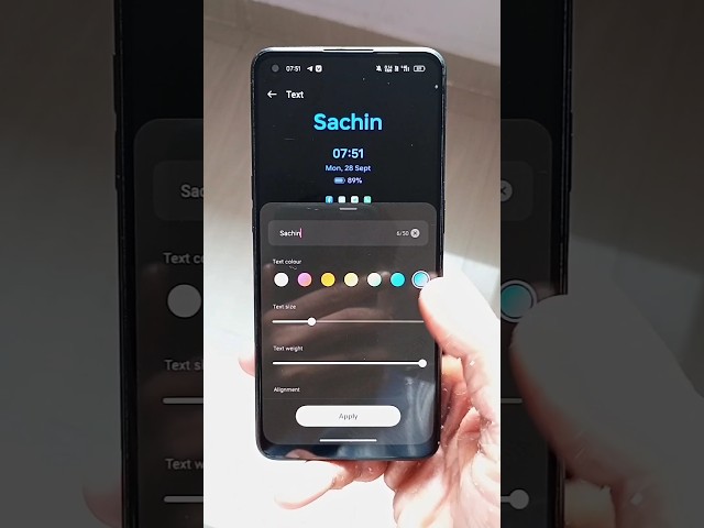 Phone Ke Lock Screen Par Naam Kaise lagaye 😱💯 | Android Secret Setting | Secret Setting #shorts