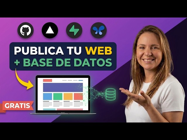 Crea y Publica tu Web con IA (Gratis + Base de Datos)