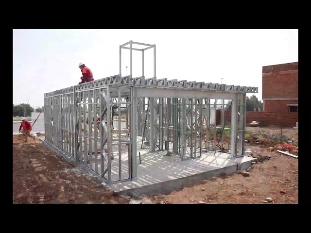 STALART timelapse Steel Framing
