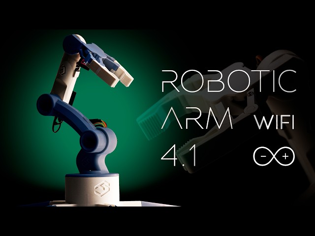Arduino Robotic Arm, no need to cut or solder wires! Reproduce/Export/Import movements