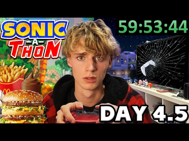 I'm streaming until I beat EVERY Sonic Game... 😭😭 (DAY 4.5)