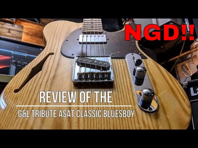 G&L Tribute ASAT Classic Bluesboy Semi-Hollow (Natural Gloss). A Review