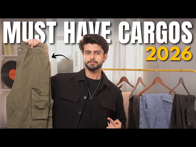 5 CARGOS MEN MUST HAVE | COOL CARGOS FOR SUMMER 2026