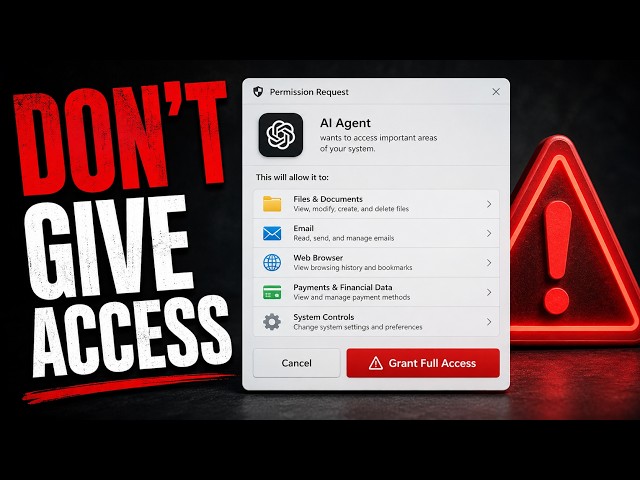 Before You Give an AI Agent Control, Watch This