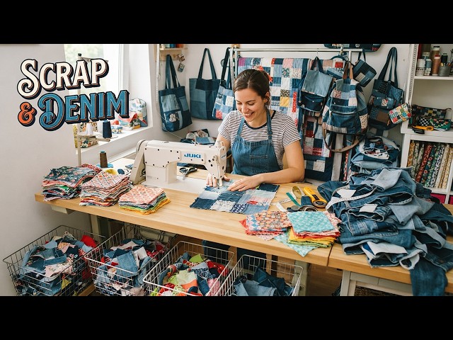 5 Fantastic Sewing Ideas to Create Beautiful Items – Old Jeans & Scraps