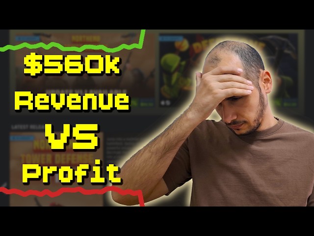 How Much a Game Dev Actually Makes from $560k in Sales