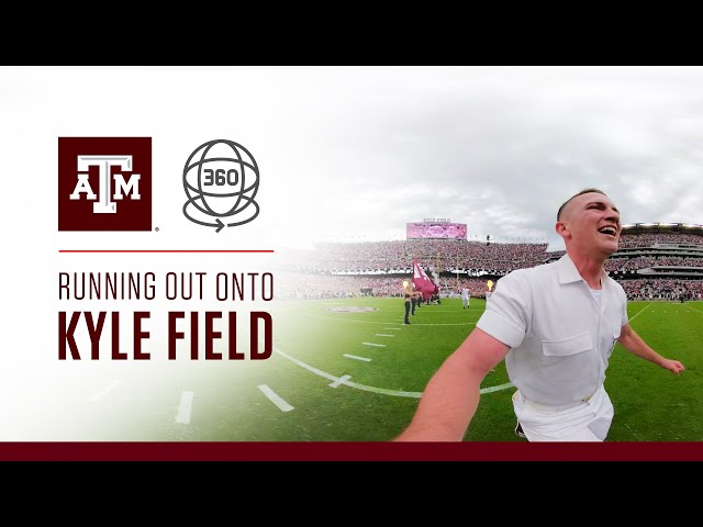 Running Out Onto Kyle Field