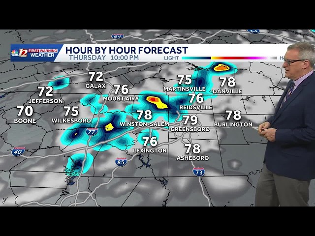 Hot North Carolina weather returns Thursday | Late day storms are possible