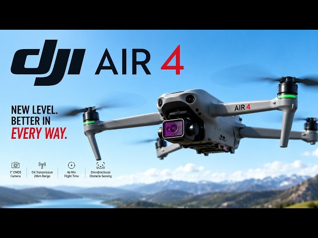 DJI Air 4: The Biggest DJI Upgrade in Years? –