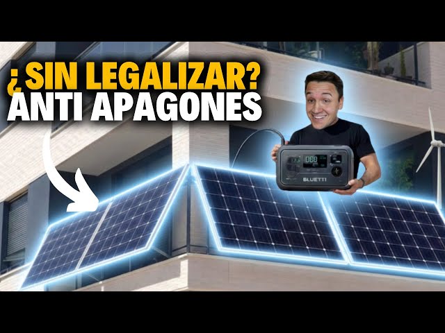 PROBÉ 2 PANELES SOLARES DE BALCÓN en un APAGÓN REAL (esto pasó)