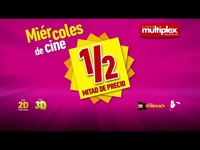 Spot Miércoles de Cine Multiplex Marzo 2018
