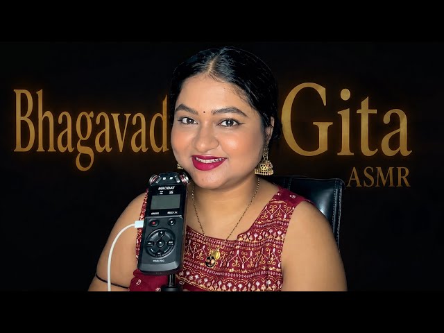 ASMR The Bhagavad Gita explained for beginners🕉️📖