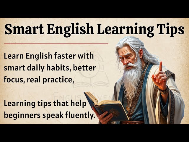 Smart English Learning Tips | How to Learn English Faster and Better for Beginners | Learn English 