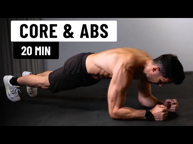 20-Minute ABS & CORE Routine with No Equipment (At Home)