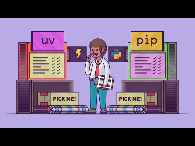 uv vs pip: Python Packaging and Dependency Management: Comparing uv and pip & their Organizations