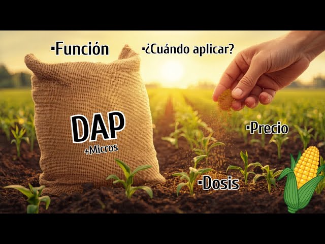 DAP for Corn: Dosage, Function, and When to Apply It (+ Microelements)🌽🌽