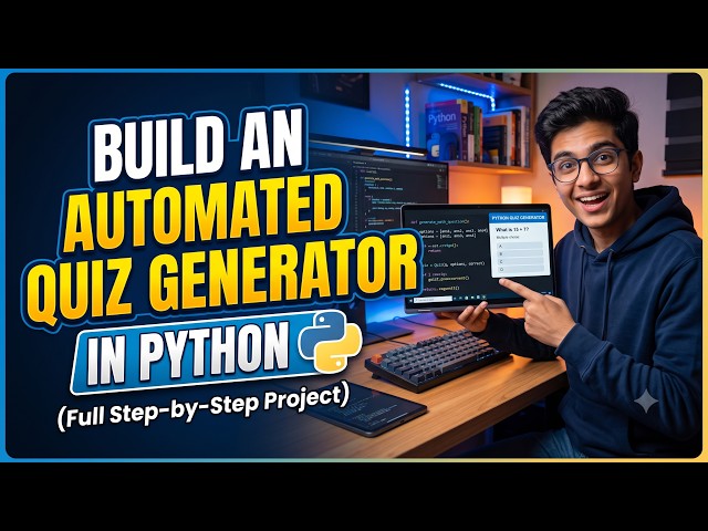 Build an Automated Quiz Question Generator in Python