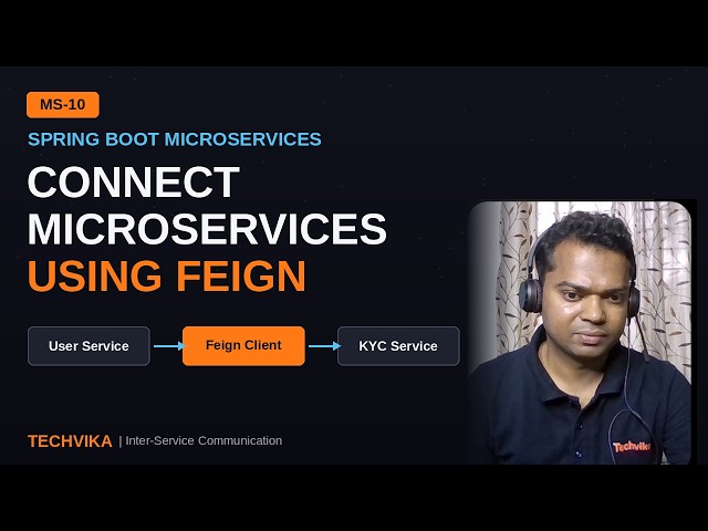 MS-10: How Feign Client Simplifies Inter-Service Calls in Spring Boot Microservices | By Techvika