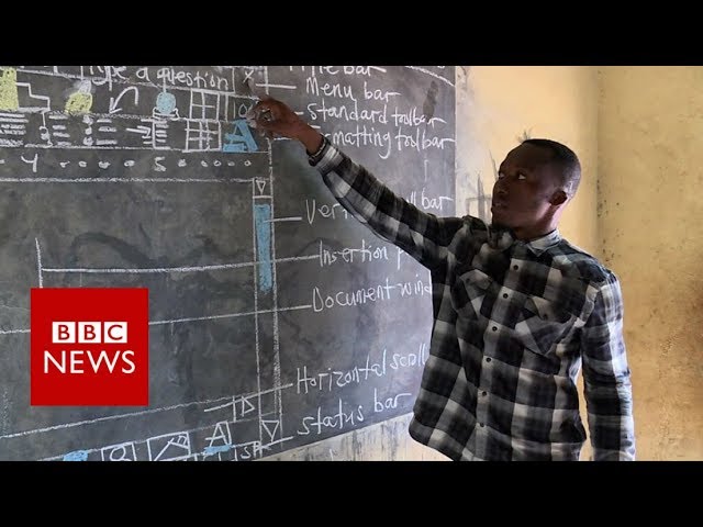 'I teach computing with no computers' - BBC News