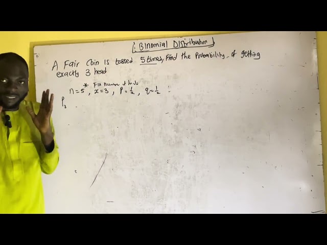 Binomial Distribution calculation 