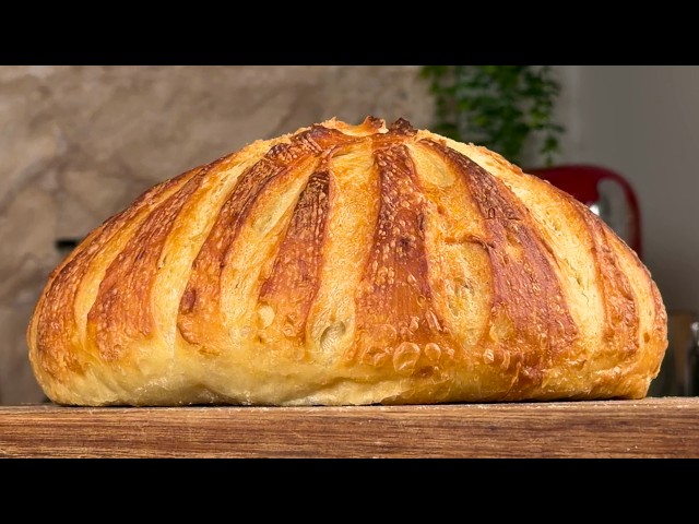 10 Minutes of Effort! Easy, No-Knead Bread with a Crispy Crust
