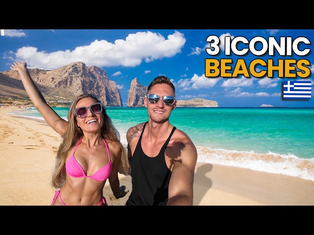 ULTIMATE GUIDE to TOP 1,2 and 3 BEACHES in CRETE! DON'T go until you see THIS!
