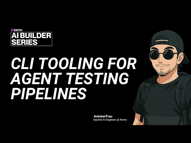AI Builder Series: CLI Tooling for Agent Testing Pipelines